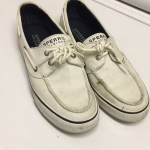 White Sperrys